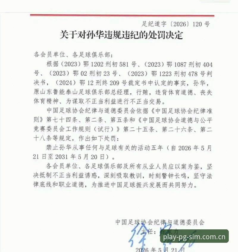 中国足协第三批禁足名单完整解读：从处罚案例看足球行业规范